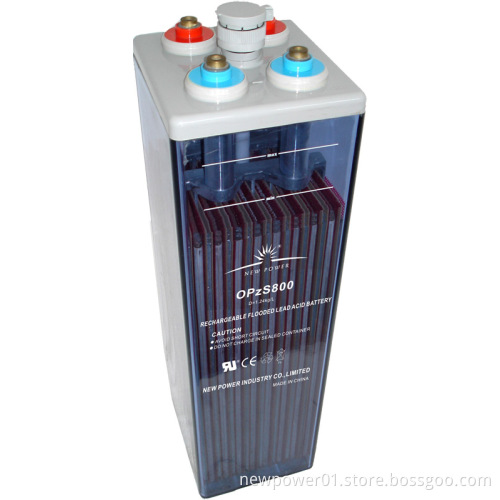 Solar and Wind Power System Battery/Opzs Battery (OPzS800)